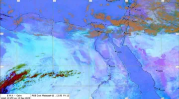 حالة الطقس اليوم سحب كثيفة تتسبب في أمطار متفرقة وفق الأرصاد الجوية 1